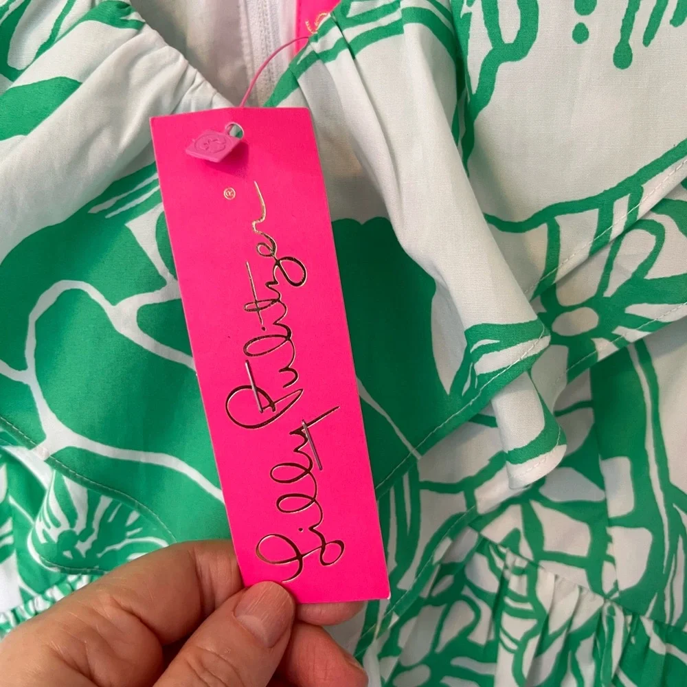 Lilly Pulitzer Ruffle Dress - Picture 4 of 10